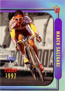 1997 Eurostar Tour de France #64 Marco Saligari Front